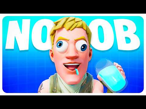 Fuí la Persona MAS NOOB de Fortnite por 1 DIA!