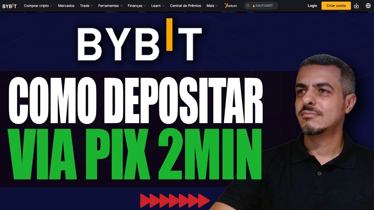 BYBIT - COMO DEPOSITAR VIA PIX em 2min (PASSO A PASSO)