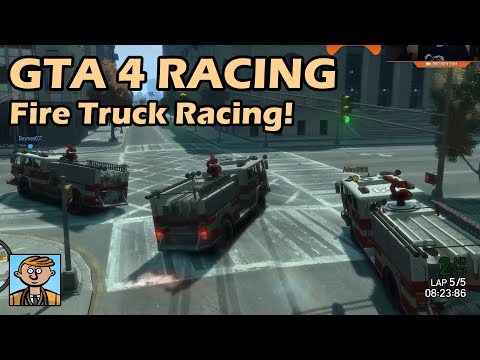 Fire Truck Racing! - GTA 4 Racing №6 - YouTube