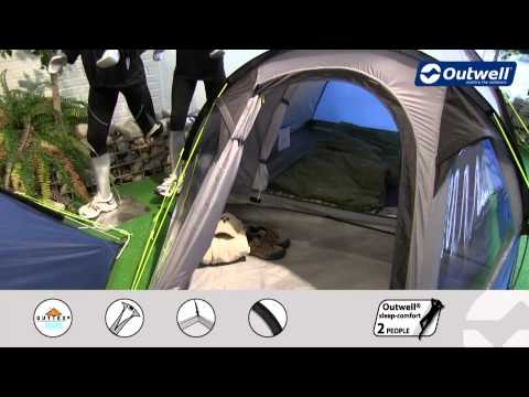 Outwell Cloud 3 Tent  | Innovative Family Camping | 2015
