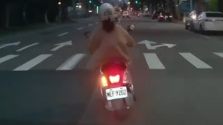 嘻嘻，馬路我家開的啦！（檢舉成功）（車牌：MEF-9202）