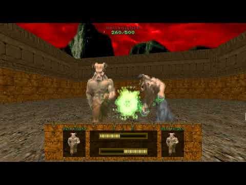 Doom: The Reconquest GZDoom mod - Arena Battle _ "Hell Knight Vs. Hell Knight"