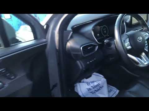 2022 Hyundai Santa Fe Ultimate Calligraphy AWD in Silver for sale at Finch Hyundai in London, ON