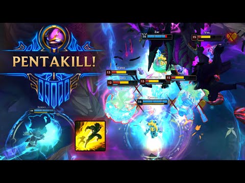 20 Minutes PENTAKILL LoL MONTAGE (1v5, Press R, Kennen, Sylas, Darius, Sett, Heca) #509