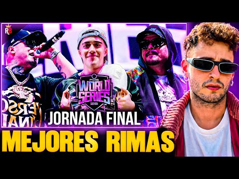 BLON reacciona a LAS MEJORES RIMAS 🔥 FINAL FMS WORLD SERIES