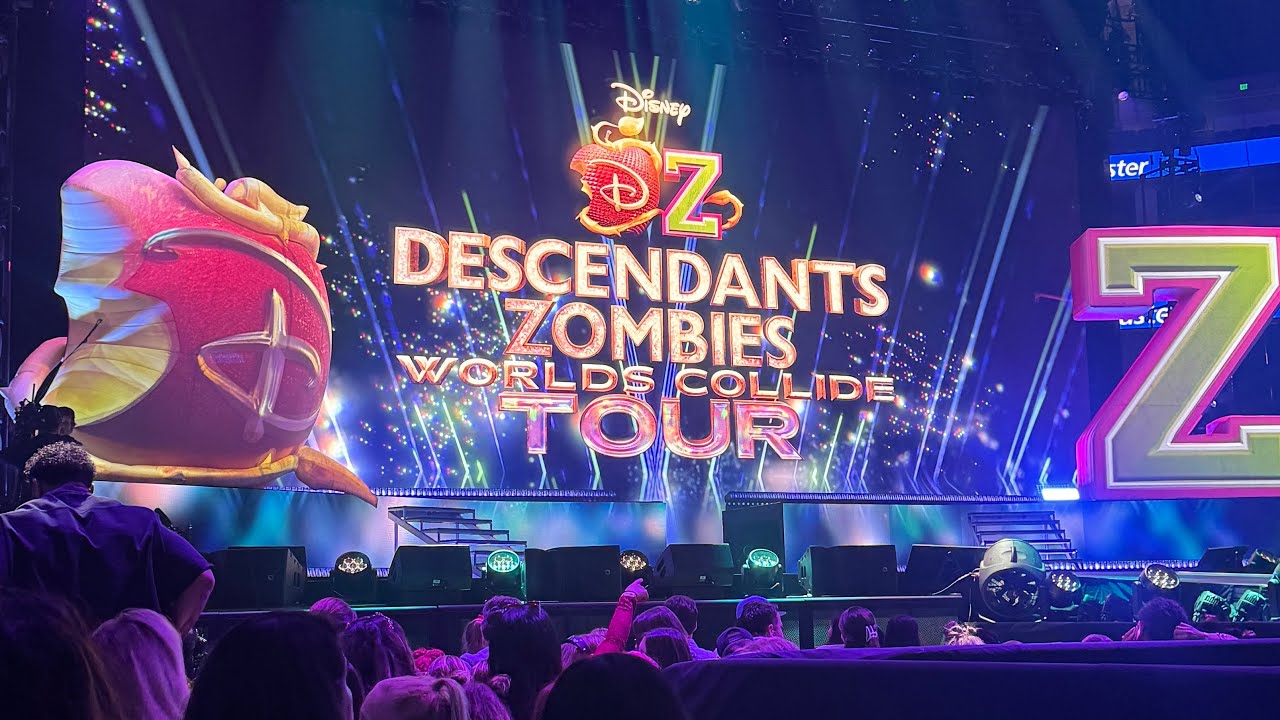 【大感動】ディセンダントゾンビーズワールドコライドツアーに参戦してきた🍎 👑🧟‍♂️🧛‍♀️🪩🌈🎤🎶🌍