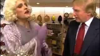 Rudy Giuliani in Drag Smooching Donald Trump