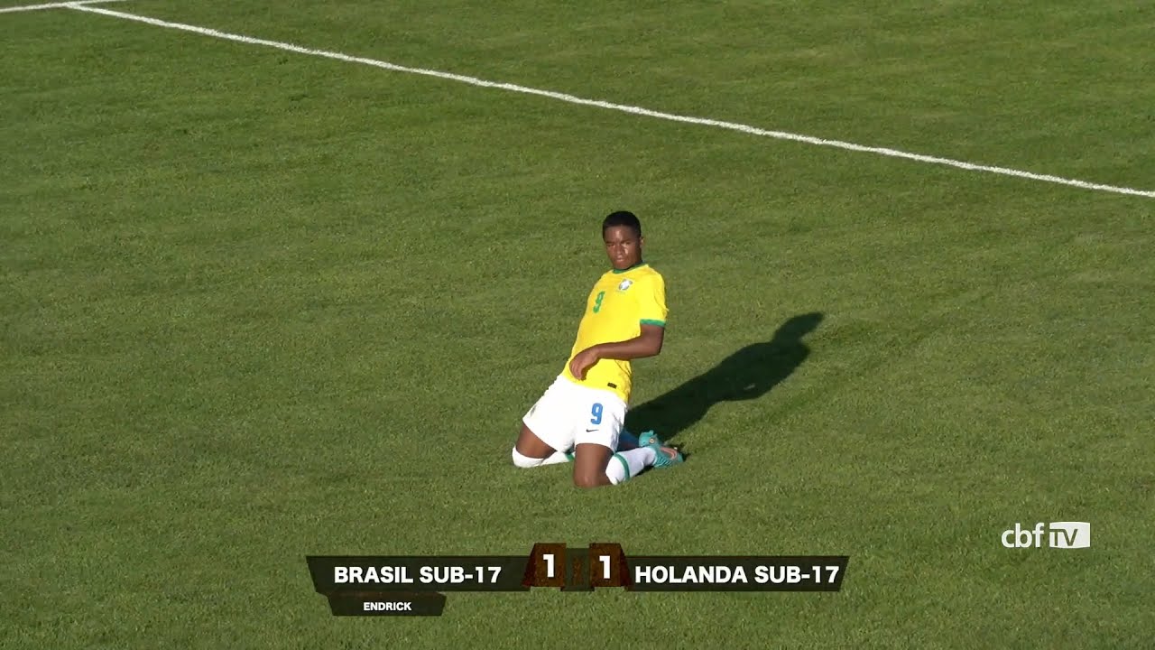 CAMISA 9 l ENDRICK MARCA MAIS DOIS GOLS PELA SELEÇÃO l MELHORES MOMENTOS DE ENDRICK CONTRA A HOLANDA