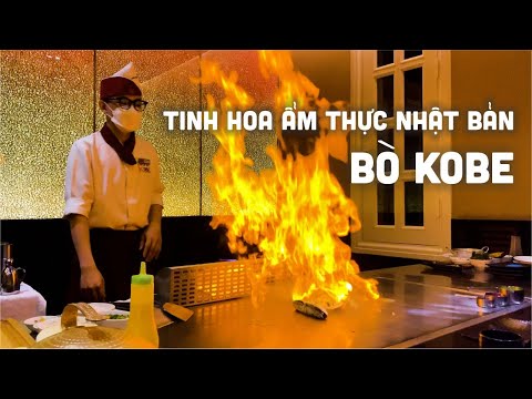 Thưởng thức tinh hoa ẩm thực KOBE Teppanyaki chuẩn