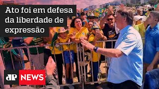Apoiadores de Bolsonaro ocuparam a Esplanada dos Ministérios em Brasília