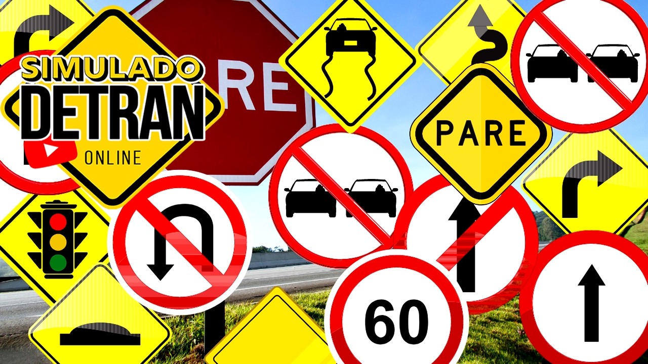 80 QUESTÕES DE PLACAS DE TRÂNSITO COMENTADAS COM DICAS INCRÍVEIS