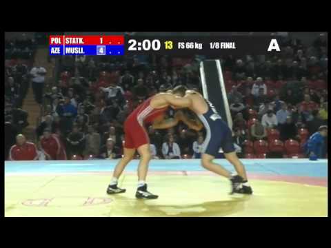 SWEC-2013 Rafal STATKIEWIC (POL) - Mahammad MUSLUMOV (AZE) 1/8 final
