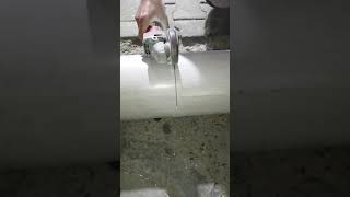 8 Inch PVC Pipe Cutting #shorts
