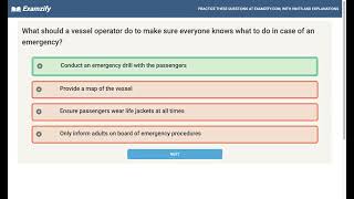 Alabama Boating License Practice Test