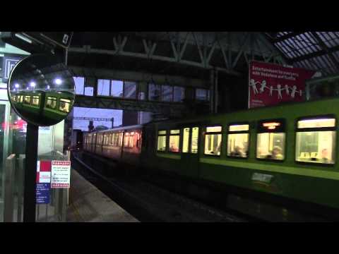 Dublin Pearse HD-Irish Rail 8100 class dart no.8109+8113+8131 arrives for Bray