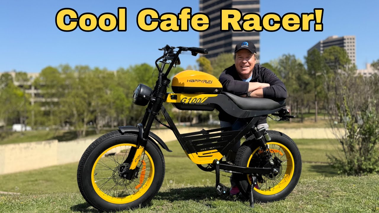 The Happyrun G100 38 MPH Electric Bike! Complete Review!!