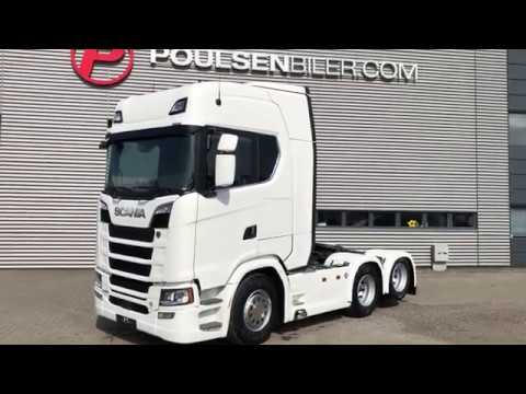 Ny Scania S650 inde i cabine