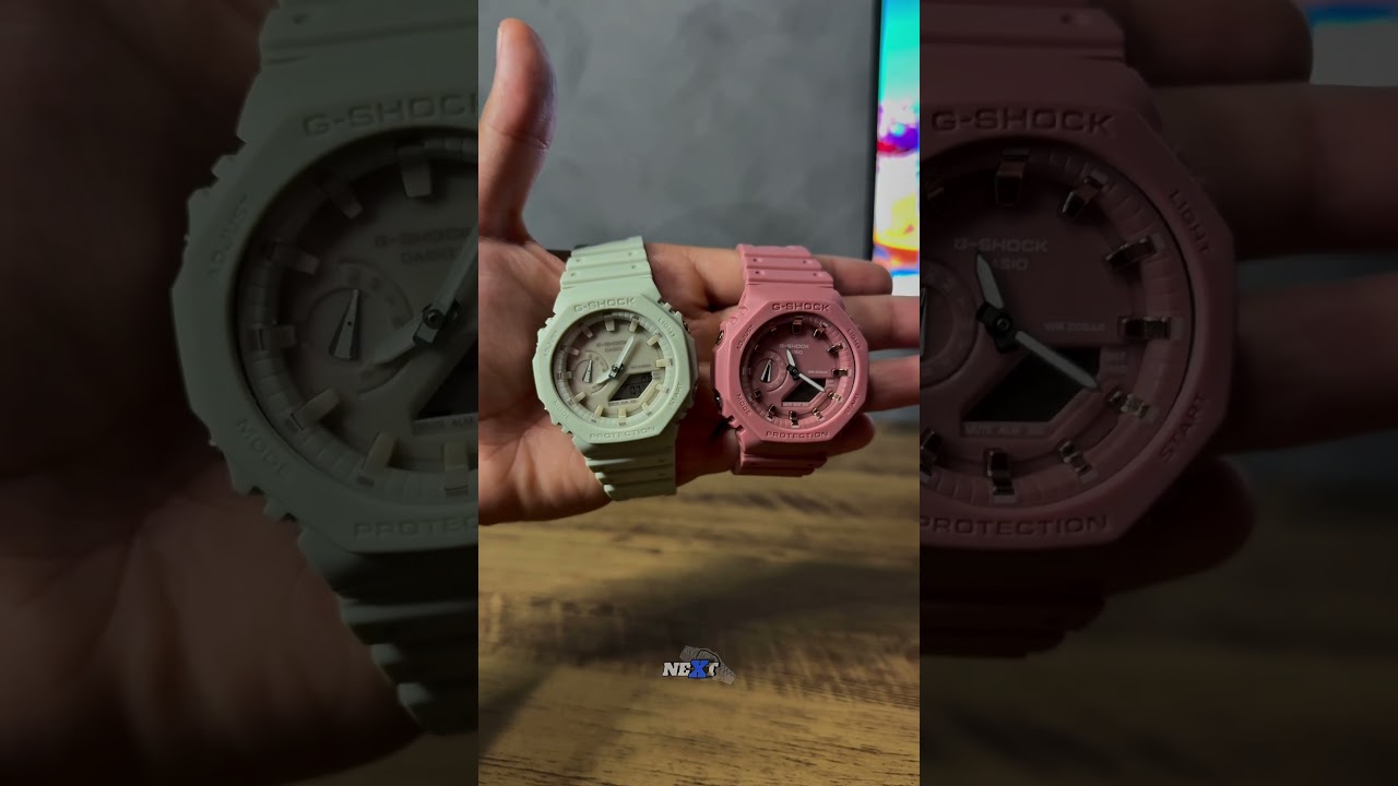 G-shock GMA-2100 Rosa / avocado - Next Relógios