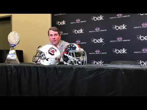 Will Muschamp Belk Bowl press conference opening comments