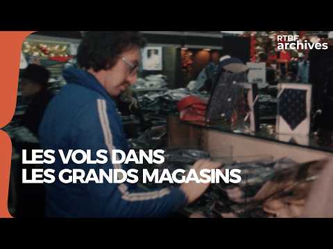 Les vols dans les grands magasins en 1976 - RTBF archives