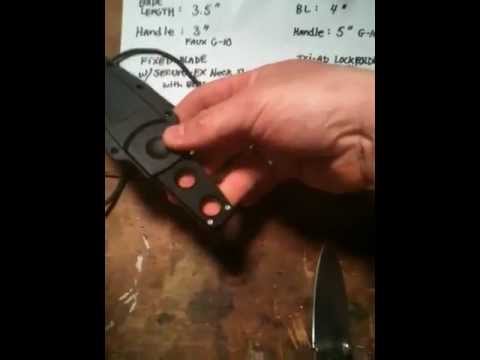 Cold Steel Secret Edge Neck Knife