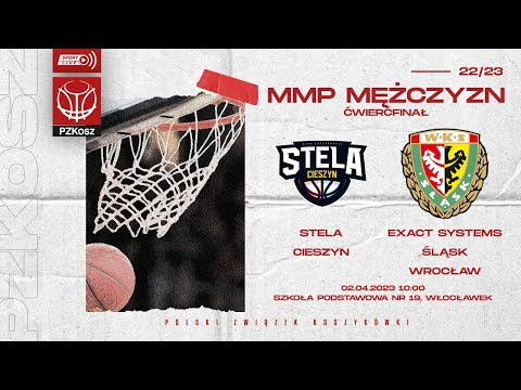 Stela Cieszyn - Exact Systems Śląsk Wrocław (1/4 MMP U15 Mężczyzn)