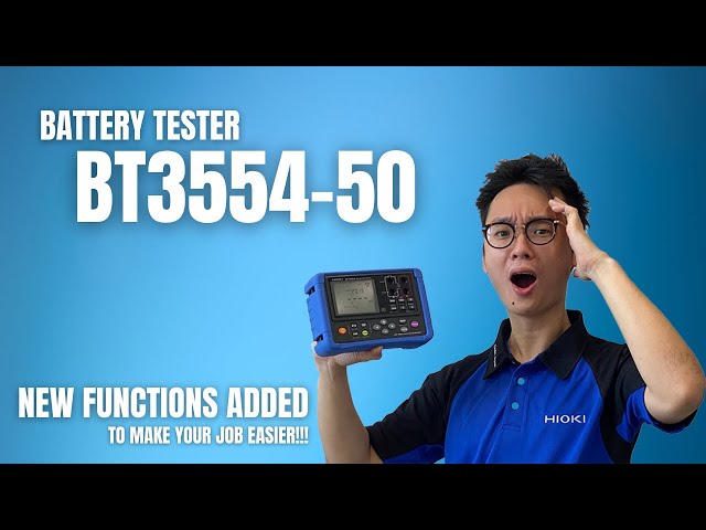 Test and Measuring Instruments - Hioki BT3554 Battery Impedance ...
