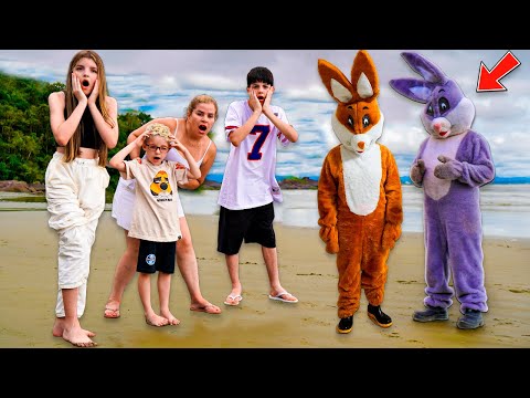 THE EVIL RABBIT - APPEARED ON THE BEACH AT CHRISTMAS! LET'S DEFEAT HIM - Part 50