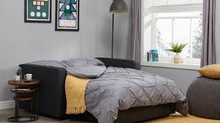 Otto Grey Fabric Sofa Bed