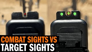 Combat Sights Vs Target Sights With Tactical Hyve - Major Shooting Pros and Cons