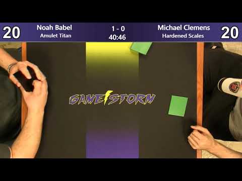 Noah Babel (Amulet Titan) vs Michael Clemens (Hardened Scales) - Sunday Night Modern 5/19/19