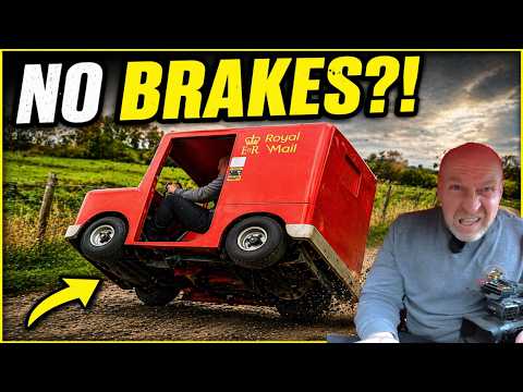 Surron powered Postman Pat Van..... Bad Idea!