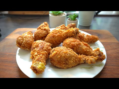 Crispy chicken thighs, very juicy, super crispy and very tasty! ❗🤩