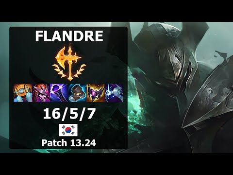 Flandre Mordekaiser TOP vs Zac| Patch 13.24 KR Challenger