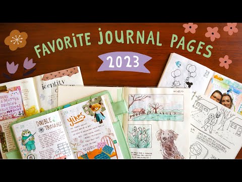 Favorite Journal Pages 2023 | Share yours!  #favoritejournalpages23