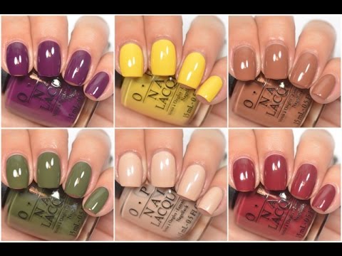 OPI - Washington D.C. (Fall 2016) | Swatch and Review