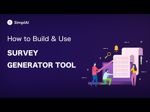 Survey Generator Tool Gen AI Tool | SimplAI