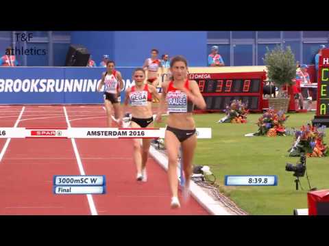 3000m Steeplechase Women's Final - European Athletics Championships 2016