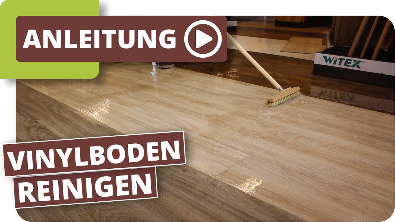 Cleaning vinyl flooring