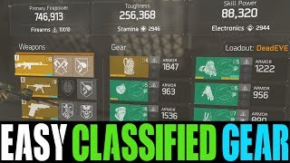 THE DIVISION - EASIEST WAY TO GET CLASSIFIED GEAR AFTER GLOBAL EVENTS! (THE DIVISION TIPS & TRICKS)