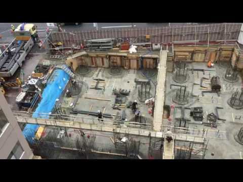 新棟建設工事の様子(2016/06/01現在)