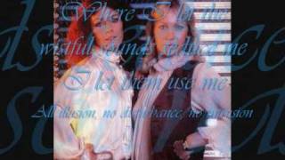 ABBA - I Let The Music Speak with Lyrics