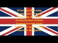 British National Anthem - God Save the Queen ...
