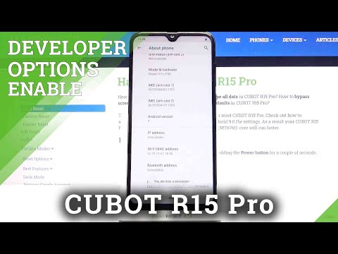 How to Enter Developer Mode on CUBOT R15 Pro – Developer Features