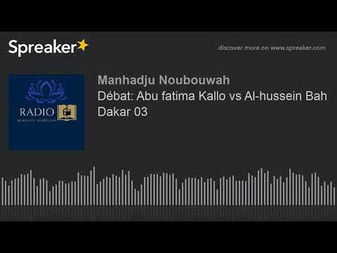Débat: Abu fatima Kallo vs Al-hussein Bah Dakar 03