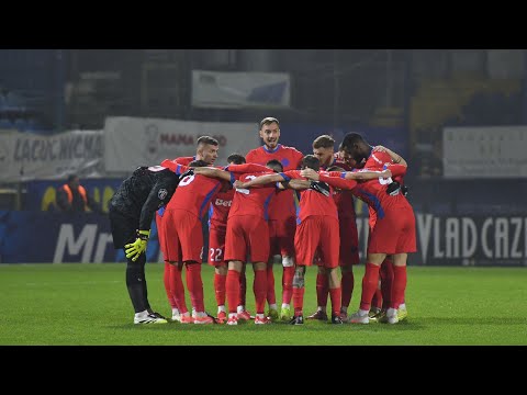 REZUMAT | Slobozia - FCSB 0-2. Campioana câștigă în superioritate numerică