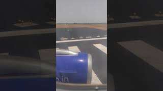 preview picture of video 'Indigo flight take off from Nagpur airport'