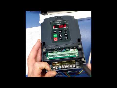 Настройка частотника YL620