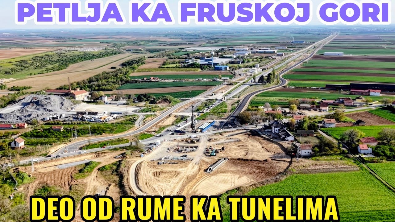 NOVA PETLJA OD RUME KA FRUSKOJ GORI DEO FRUSKOGORSKOG KORIDORA