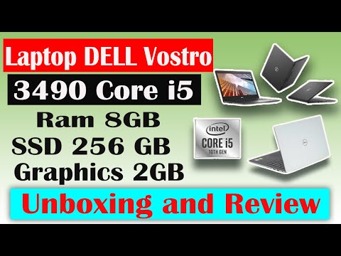 Laptop DELL Vostro 3490 10th Generation Core i5 Laptop With 2GB Graphics Unboxing and Review